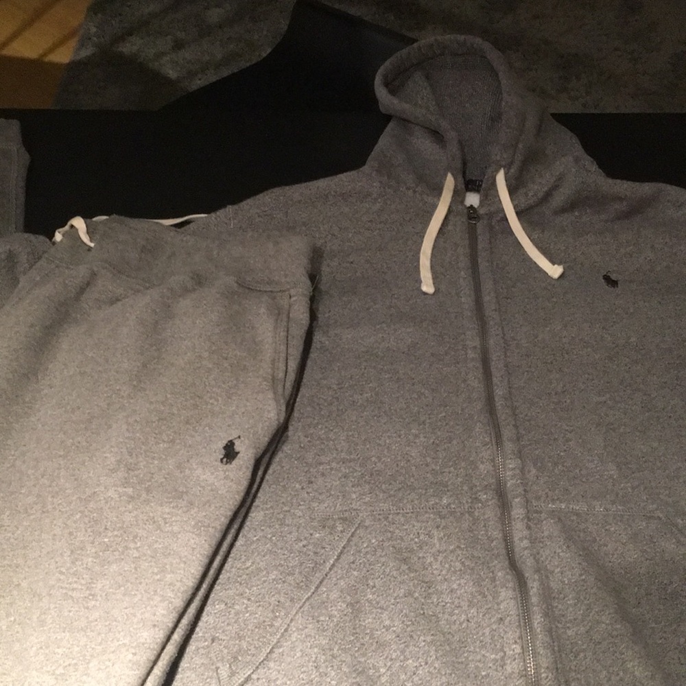 Ralph Lauren Polo Sweat suit Pants and Hoodie